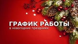 График работы в Новогодние каникулы СП1 Уфа