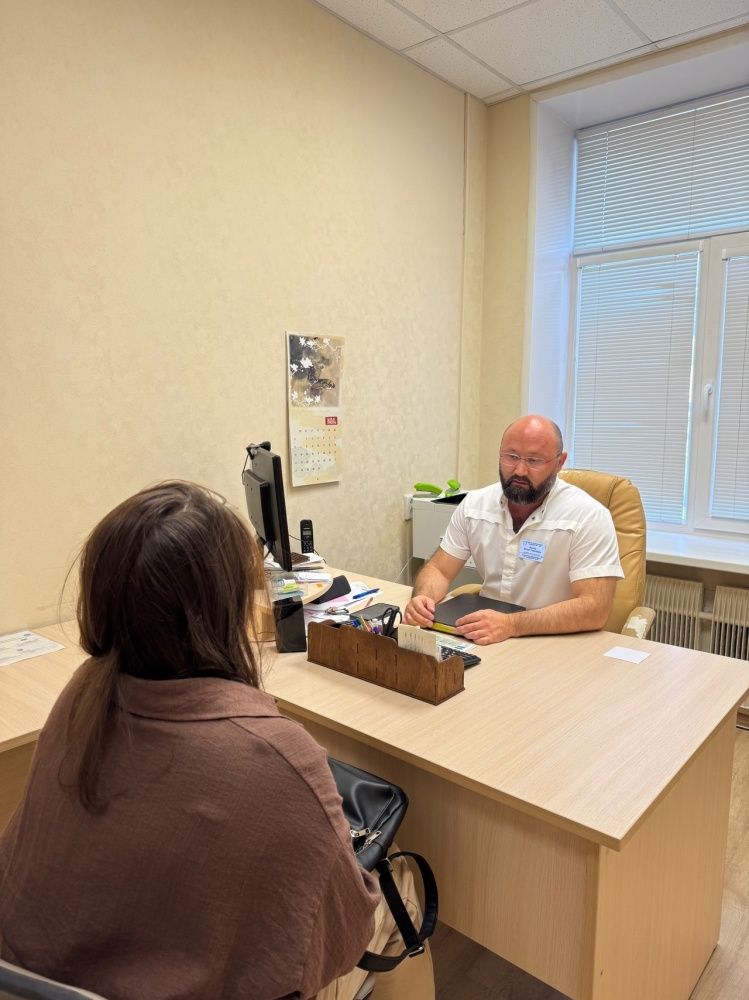Заместитель главного врача по медицинской части Якупов Билал Равилович провел личный прием граждан