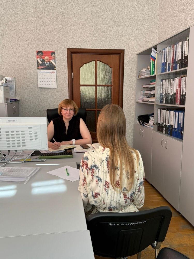 Главный врач ГБУЗ РБ Стоматологическая поликлиника № 1г. Уфа, провела личный приём граждан